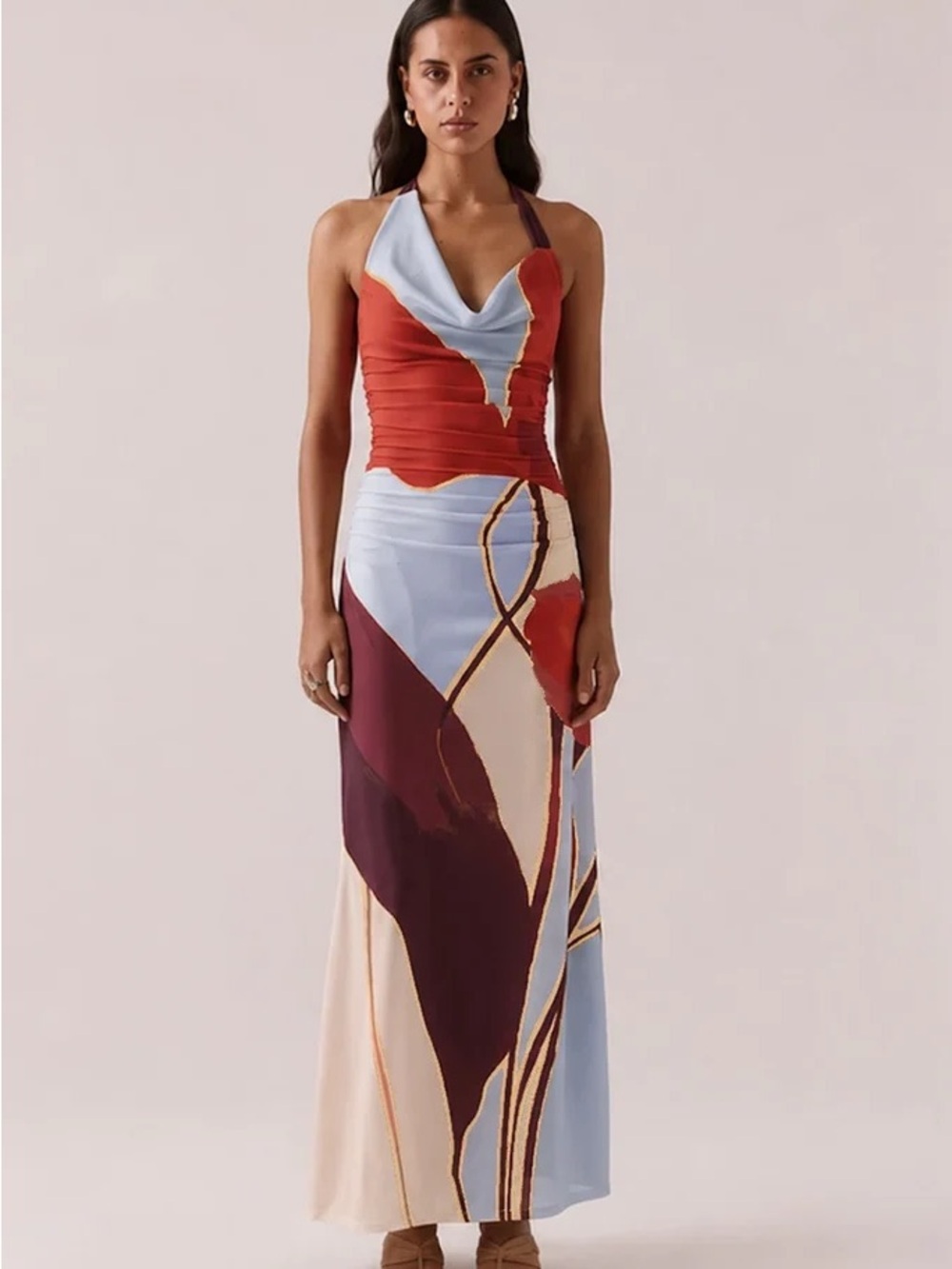 Sovere Studio Kalea Dress in Bloom Blue